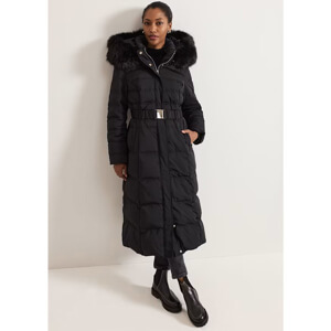 Phase Eight Dixie Long Fur Hood Puffer